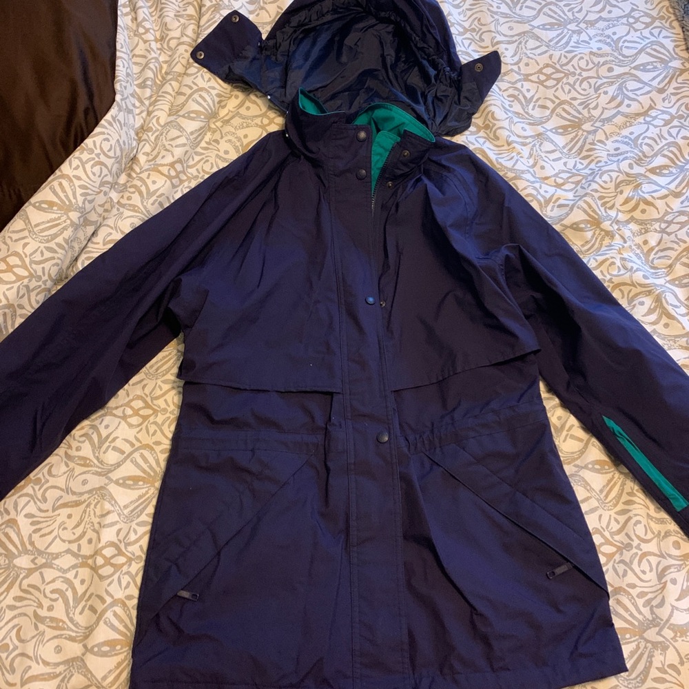 Vintage Eddie Bauer rain coat Small